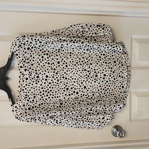Polka dot top
